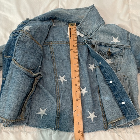 PISTOLA  STAR EMBROIDERY DENIM JACKET - Picture 8 of 9